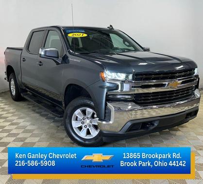 Shadow Gray Metallic 2021 Chevrolet Silverado 1500 LT