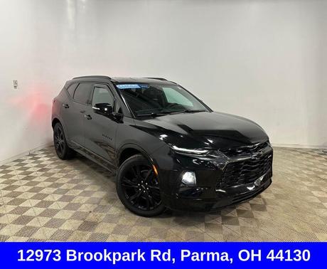 Black 2022 Chevrolet Blazer RS