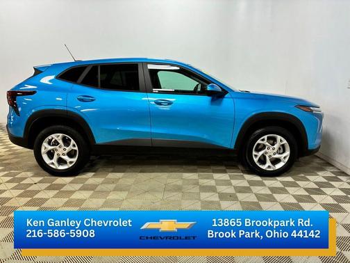 Marina Blue Metallic 2025 Chevrolet Trax LS