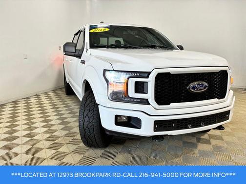 Oxford White 2018 Ford F-150 XLT