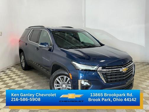 Northsky Blue Metallic 2023 Chevrolet Traverse LT Cloth