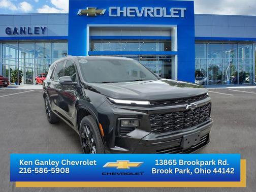 Mosaic Black Metallic 2026 Chevrolet Traverse RS