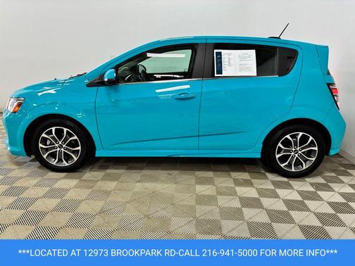 Oasis Blue 2020 Chevrolet Sonic FWD Hatchback LT 5-Door