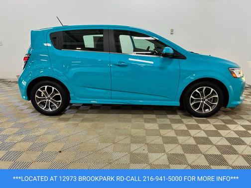 Oasis Blue 2020 Chevrolet Sonic FWD Hatchback LT 5-Door