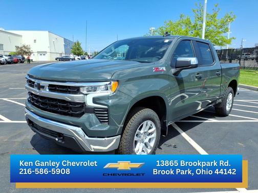 Cypress Gray 2026 Chevrolet Silverado 1500 LT