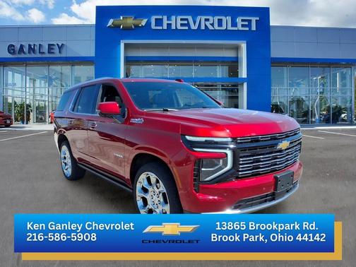 Radiant Red Tintcoat 2025 Chevrolet Tahoe 4WD High Country