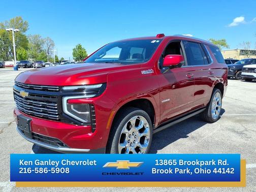 Radiant Red Tintcoat 2025 Chevrolet Tahoe 4WD High Country