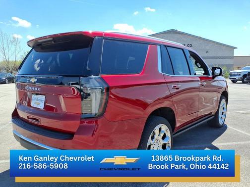 Radiant Red Tintcoat 2025 Chevrolet Tahoe 4WD High Country