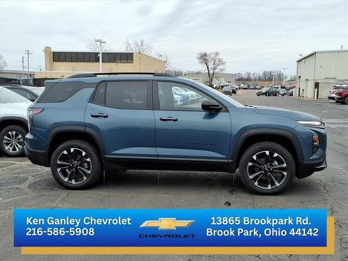 Lakeshore Blue Metallic 2026 Chevrolet Equinox FWD RS