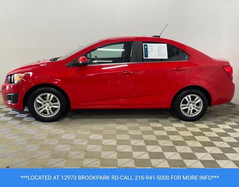 Red Hot 2015 Chevrolet Sonic LT
