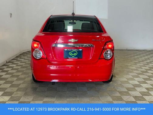 Red Hot 2015 Chevrolet Sonic LT