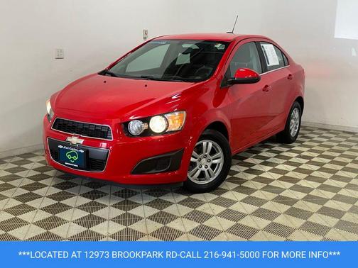Red Hot 2015 Chevrolet Sonic LT