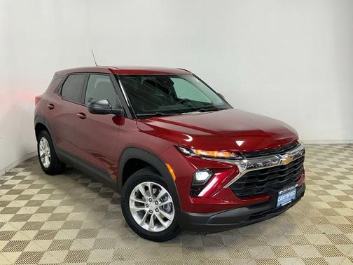 Crimson Metallic 2025 Chevrolet Trailblazer LS