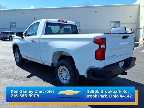 Summit White 2026 Chevrolet Silverado 1500 WT