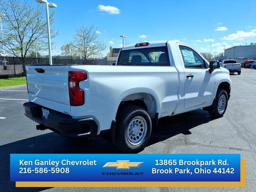 Summit White 2026 Chevrolet Silverado 1500 WT