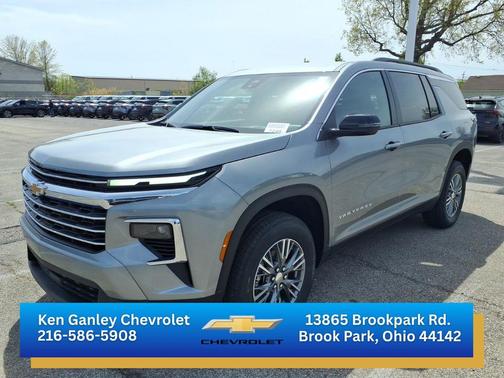 Sterling Gray Metallic 2026 Chevrolet Traverse LT