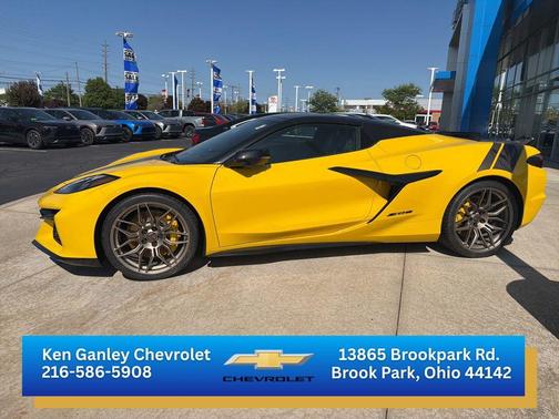 Competition Yellow Tintcoat Metallic 2026 Chevrolet Corvette Z06