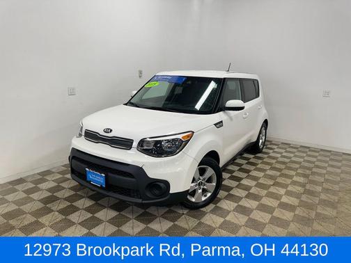 Clear White 2018 Kia Soul Base
