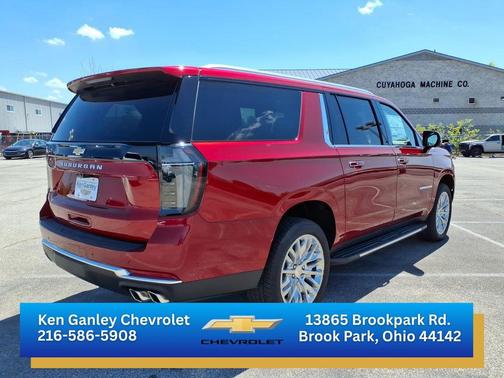Radiant Red Tintcoat 2025 Chevrolet Suburban 4WD High Country