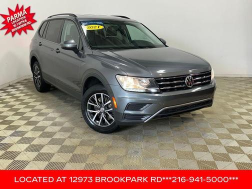 Platinum Gray Metallic 2021 Volkswagen Tiguan 2.0T S 4MOTION