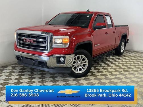 Fire Red 2015 GMC Sierra 1500 SLE