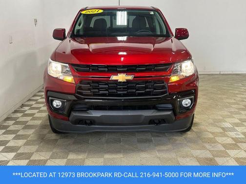 Cherry Red Tintcoat 2021 Chevrolet Colorado LT