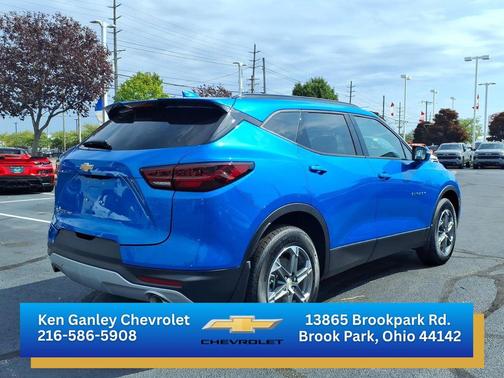Riptide Blue Metallic 2026 Chevrolet Blazer 3LT
