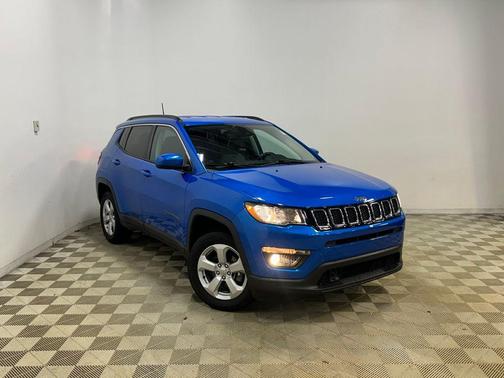 Laser Blue Pearlcoat 2021 Jeep Compass Latitude