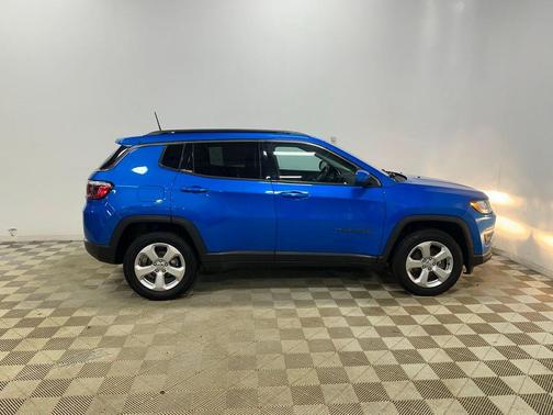 Laser Blue Pearlcoat 2021 Jeep Compass Latitude