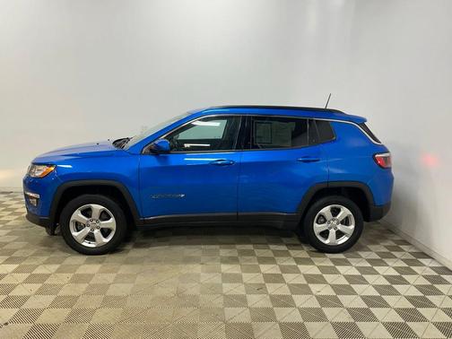 Laser Blue Pearlcoat 2021 Jeep Compass Latitude