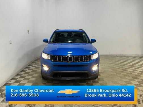Laser Blue Pearlcoat 2021 Jeep Compass Latitude