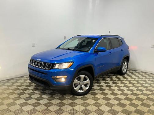 Laser Blue Pearlcoat 2021 Jeep Compass Latitude