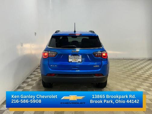 Laser Blue Pearlcoat 2021 Jeep Compass Latitude
