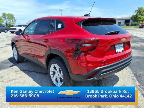Apex Red 2026 Chevrolet Trax LS