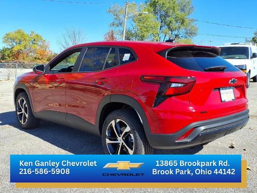 Apex Red 2026 Chevrolet Trax FWD 1RS