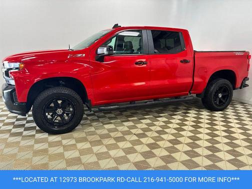 Red 2019 Chevrolet Silverado 1500 LT Trail Boss