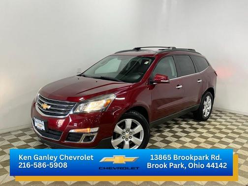 Siren Red Tintcoat 2016 Chevrolet Traverse 1LT