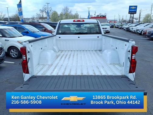 Summit White 2025 Chevrolet Silverado 1500 WT