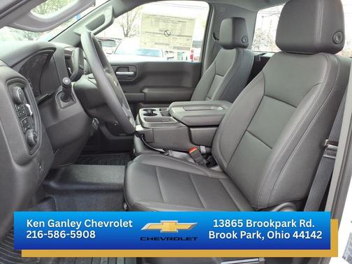 Summit White 2025 Chevrolet Silverado 1500 WT