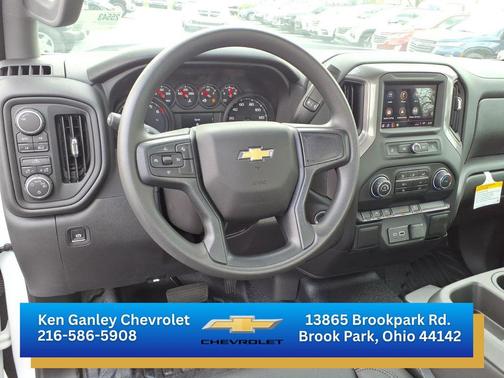 Summit White 2025 Chevrolet Silverado 1500 WT