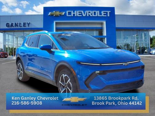 Riptide Blue Metallic 2026 Chevrolet Equinox EV LT