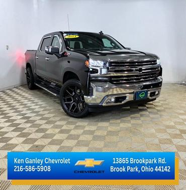 Black 2021 Chevrolet Silverado 1500 LTZ