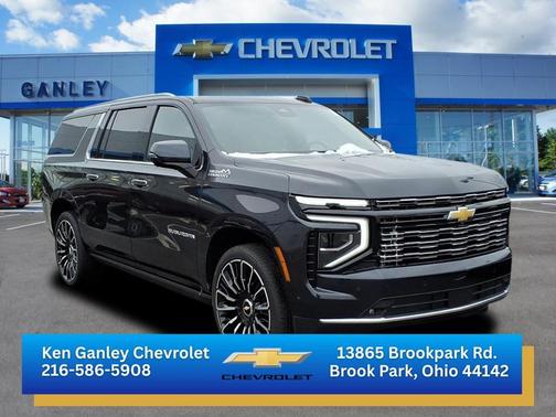 Dark Ash Metallic 2026 Chevrolet Suburban High Country, 4WD