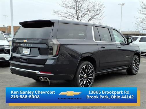 Dark Ash Metallic 2026 Chevrolet Suburban High Country, 4WD