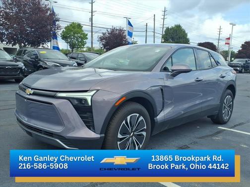 Galaxy Gray Metallic 2025 Chevrolet Blazer EV AWD LT