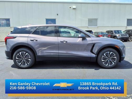 Galaxy Gray Metallic 2025 Chevrolet Blazer EV AWD LT