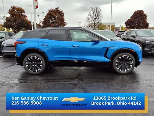 Riptide Blue Metallic 2026 Chevrolet Blazer RS