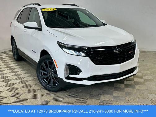 Summit White 2024 Chevrolet Equinox FWD RS