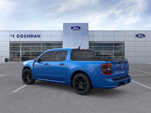 Velocity Blue 2026 Ford Maverick Lobo