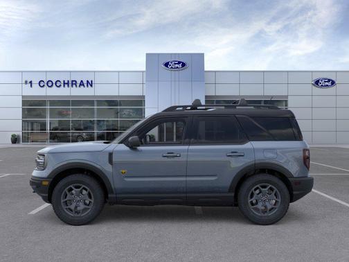 Azure Gray Metallic Tri-Coat 2024 Ford Bronco Sport Badlands